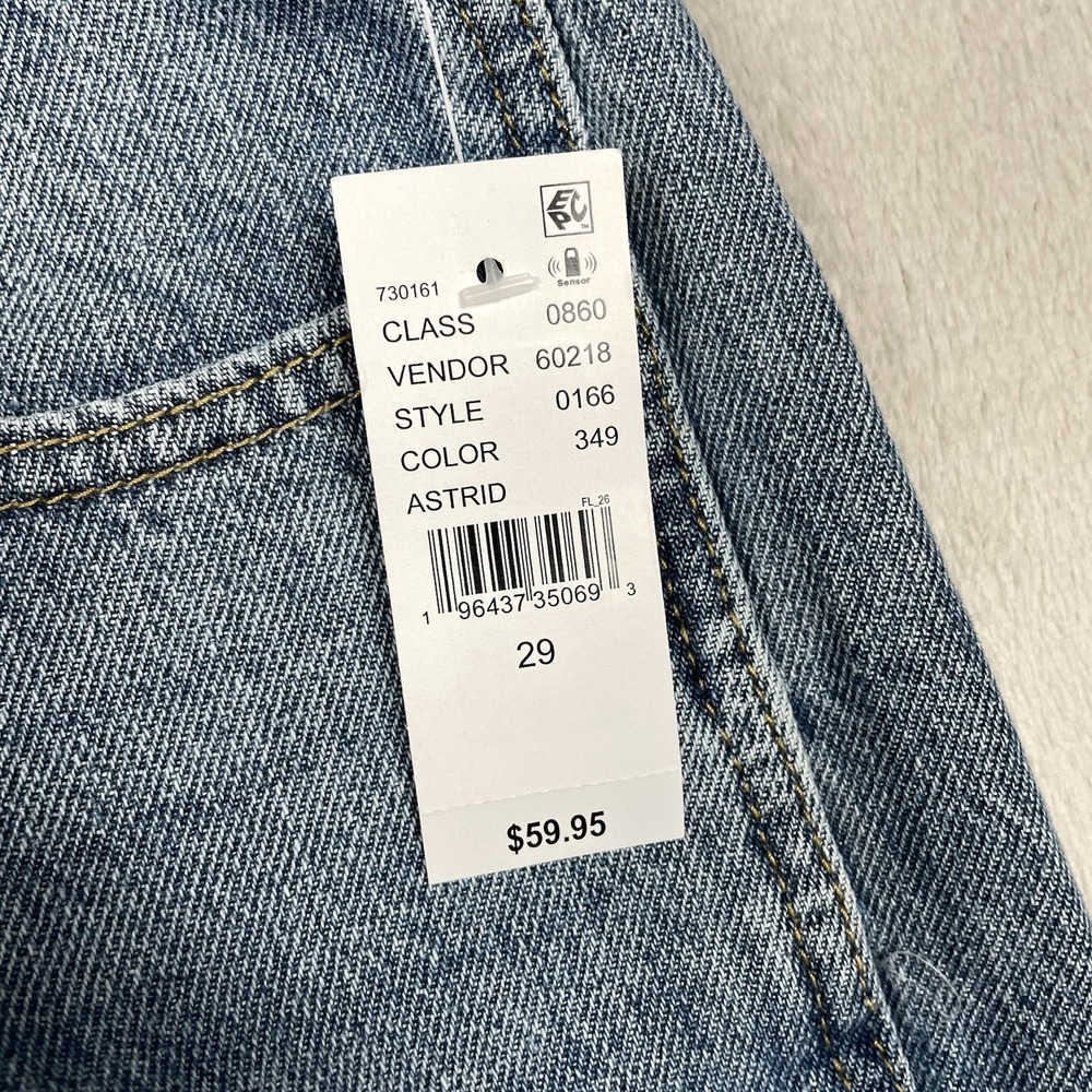 Pacsun Casey‎ Low Rise Baggy Jeans Womens 32x31 Blue Wide Leg Y2K Skater NEW - Picture 4 of 12